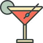 Martini SVG Icon